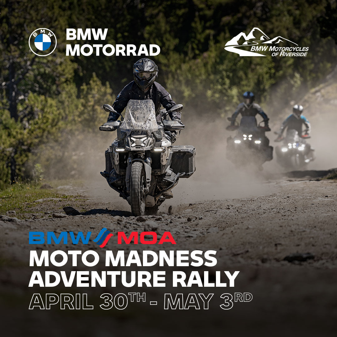 Motopiston Rally Events for July 2026 | BMW Motorcycles of Riverside California